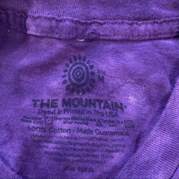 The Mountain 2013 Purple Humane Society SPCA Cat Graphic Tee Size M - Picture 5 of 6